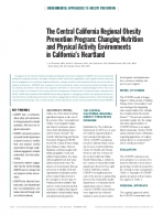 The Central California Regional Obesity Prevention Program (CCROPP): Changing Nutrition and Physical Activity Environments in California’s Heartland